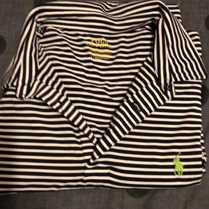 Polo Shirt blue and white stripe